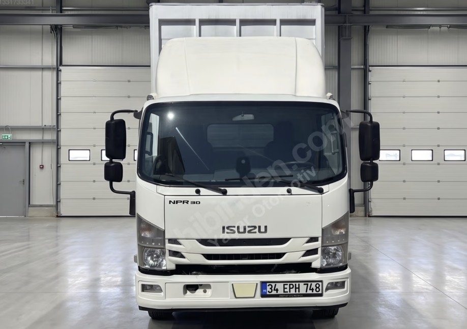 2021 ISUZU NPR 3D 10 TEKER 12 PALET TENTELI / KAYAR PERDE KASA - Yaşar Otomotiv