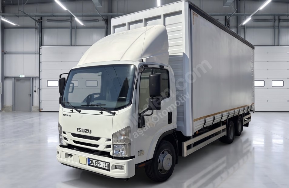Satılık 2021 ISUZU NPR 3D 10 TEKER 12 PALET TENTELI / KAYAR PERDE KASA - Görsel 2 - Yaşar Otomotiv